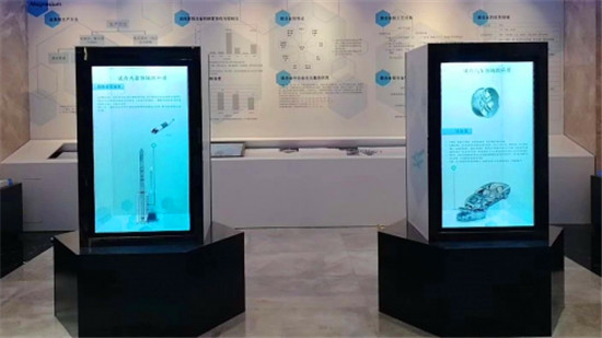 雙層透明屏案例展示
