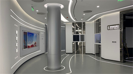 科技館展廳案例展示（局部圖）