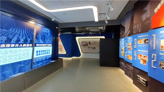 蘭州反邪教展館現(xiàn)場(chǎng)圖