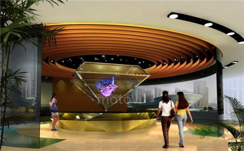 360度幻影成像系統(tǒng)應用數(shù)字展廳設計