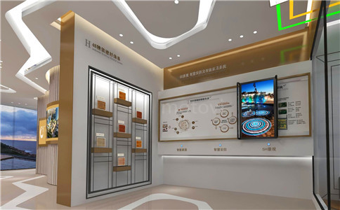 互動滑軌屏應用地產(chǎn)展廳展示企業(yè)發(fā)展歷程