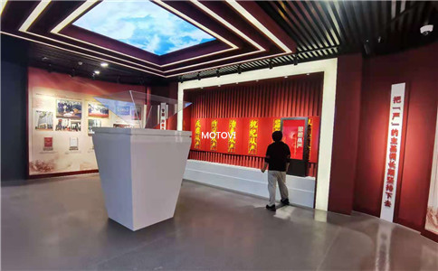 互動(dòng)滑軌屏應(yīng)用于數(shù)字展廳案例展示