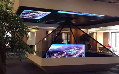 360度全息投影應(yīng)用于展廳展示（局部圖展示）