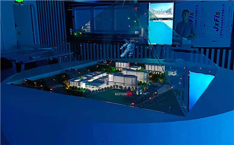 360度全息投影應(yīng)用于展廳設(shè)計(jì)_形象、立體展示_不需要佩戴眼鏡即可觀看