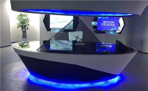 360度全息投影應用于數(shù)字展廳設計（局部展示）