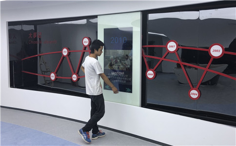 互動滑軌屏應用案例（局部圖展示）_互動體驗
