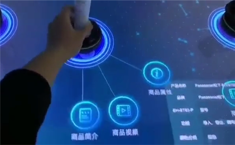 物體識別互動觸摸桌助力展廳設(shè)計